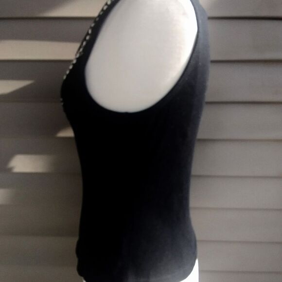 Grand Ole Opry Rhinestone Faux Pearl Embellished Camisole Size 1 Small. - Picture 7 of 13